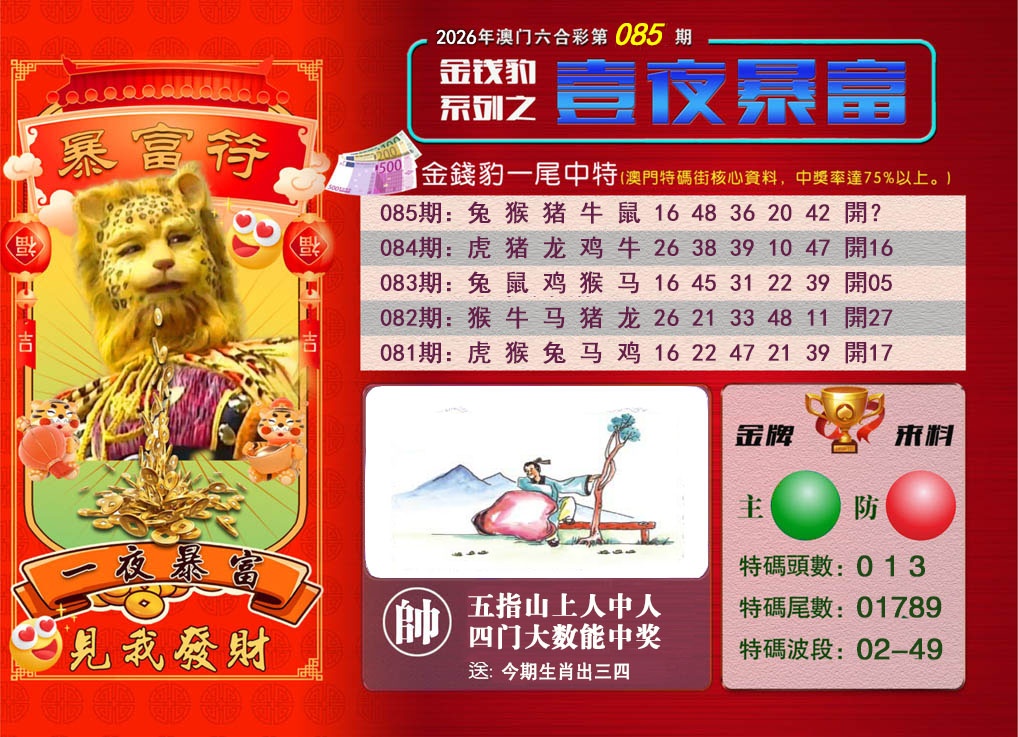 085期一夜暴富[图]